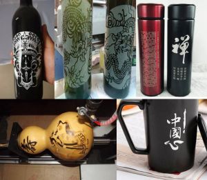 清远连州酒瓶葫芦工艺品激光雕刻机